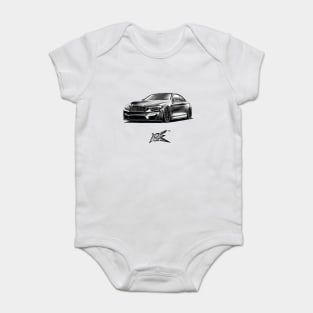 bmw f8x m4 Baby Bodysuit